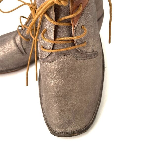 Gidigio Leather Lace-up Ankle Boots Handmade in Italy EU Size 36 US Size 6 - Picture 7 of 12